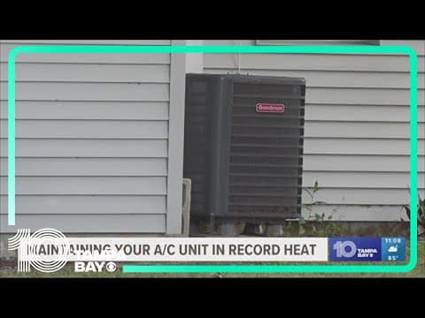 Maintaining your A/C unit in record heat in Florida