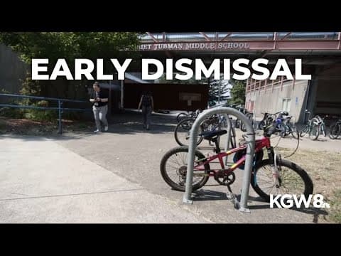 Portland Public Schools to release classes 2 hours early Friday