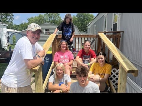 Teens from across the US help repair dozens of Hamilton County homes | Inspiring Indiana
