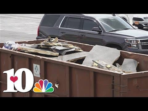 Inmates, community work together to clean up Loudon High School after storms
