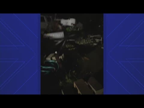 Trinity County posted video of house destroyed in severe weather, says there were injuries