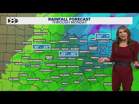 DFW Weather: Unseasonably warm this weekend with chances of rain