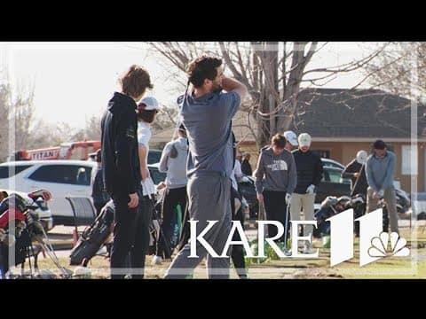 As spring weather arrives, golfers flock to driving range