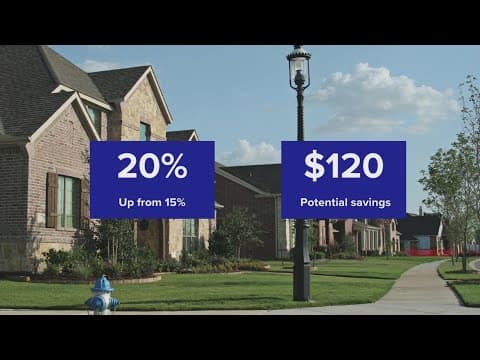 Some North Texas homeowners will see big savings on their next property tax bill