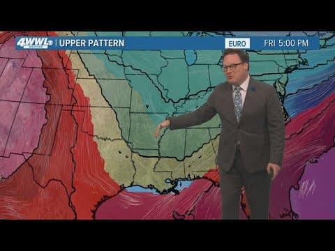 New Orleans Weather: Rain chances high, threat of flooding low