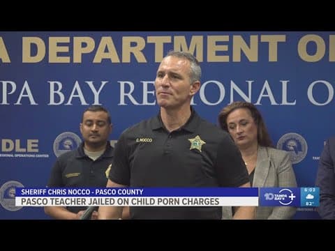 Pasco County music teacher arrested on child porn possession charges