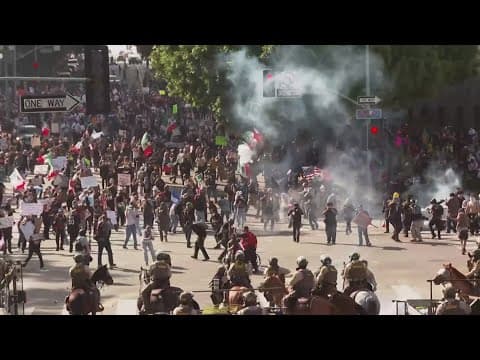 Cities across the nation held 'No Kings' protests against Trump administration policies on Saturday