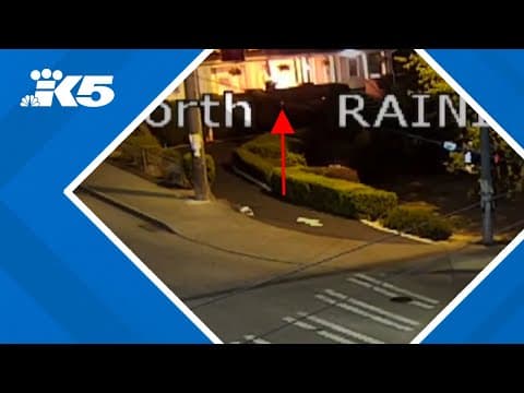 New video shows suspect starting fire at Seattle funeral home