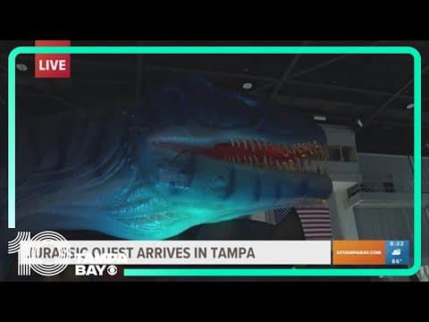 Jurassic Quest arrives in Tampa