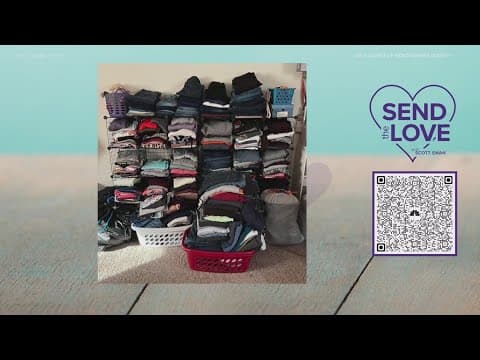 Send the Love update: $2,318 raised for The Kids Closet
