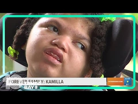 5-year-old Kamilla's joy is contagious and needs a family to share it with