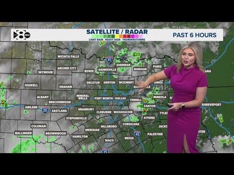 DFW Weather: Tracking July rainfall as storms move out of North Texas