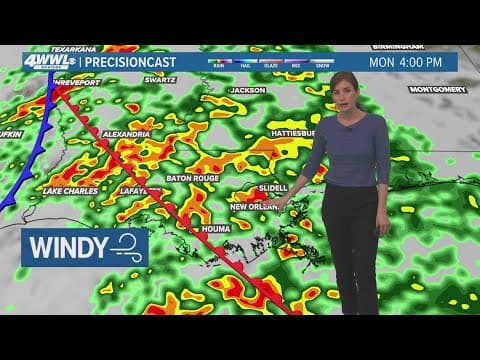 Cool and pretty weekend weather, rain and storms on Monday