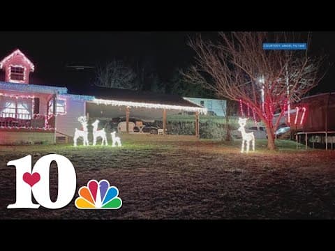 Share your Christmas lights with 10News