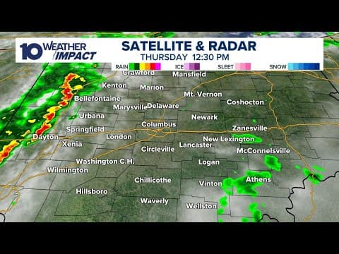 Tracking storms moving through central Ohio | Live radar, weather updates