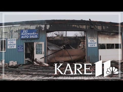 Waverly autobody business destroyed in Christmas Day fire