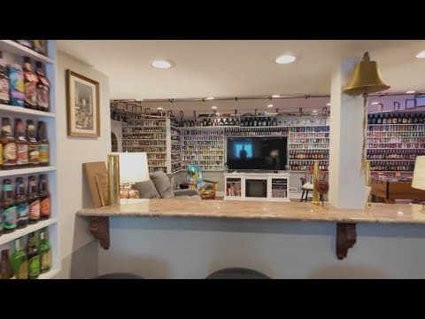 'Greatest collection of beer cans' stored in Delaware man's basement