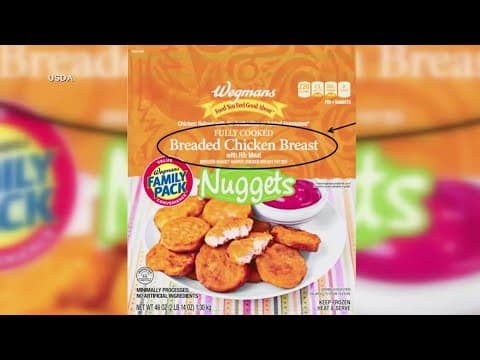 Dept. of Agriculture issues alert on Wegmans chicken nuggets over bone fragments