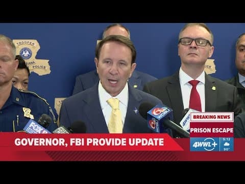 Gov. Landry says 'massive jailbreak' should not have happened