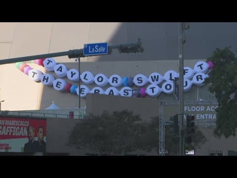 Taylor Swift traffic restrictions downtown