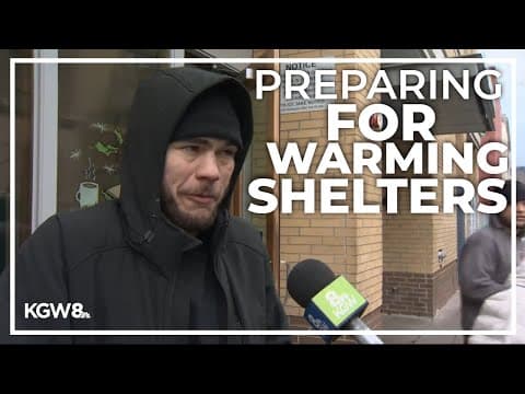 Multnomah County, Portland prepare to open warming shelters ahead of ice storm