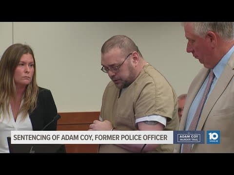 Former Columbus police officer Adam Coy delivers statement ahead of sentencing