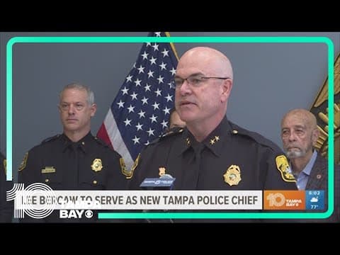 Lee Bercaw set to be officially approved as Tampa police chief