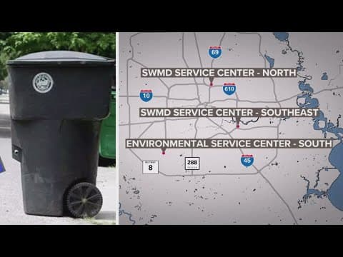 The City of Houston has a new plan to fix your busted trash cans faster