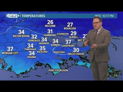 Weather: second surge of Arctic air on the way, possible chance of rain