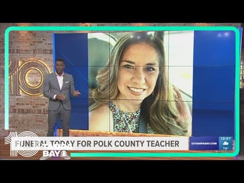 Funeral today for Polk County schoolteacher in Lake Wales