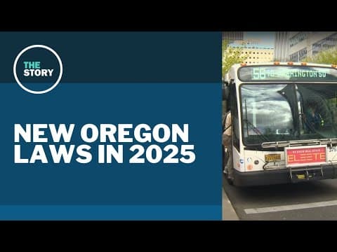 New year brings new laws for Oregon