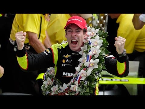 2019 Indy 500 winner Simon Pagenaud will honor former winner Gil de Ferran before today's race