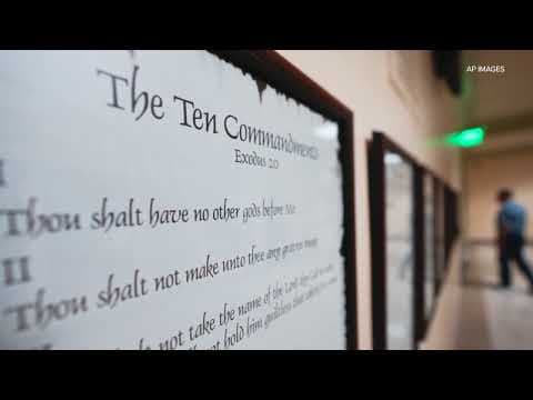 New Texas law requiring the Ten Commandments to be displayed in public schools hits a roadblock