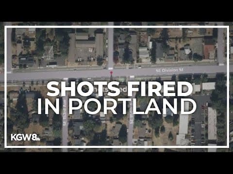Multiple gunshots fired in Southeast Portland Friday afternoon