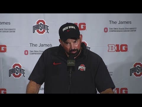 Ryan Day postgame interview | Ohio State-Western Kentucky