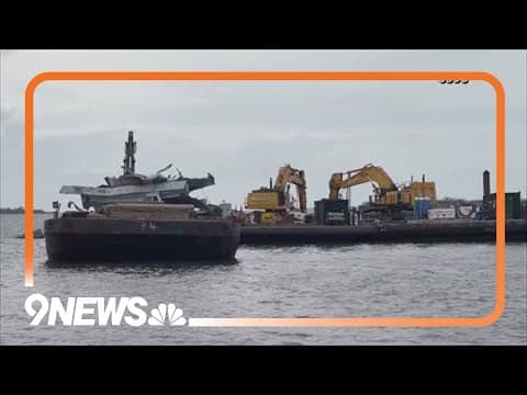 Army Corps of Engineers making progress clearing debris from Baltimore bridge collapse