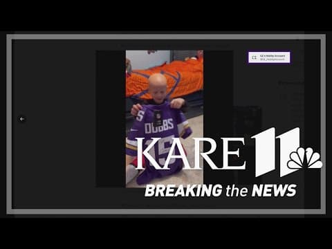Vikings QB Joshua Dobbs sends signed jersey to fan with alopecia