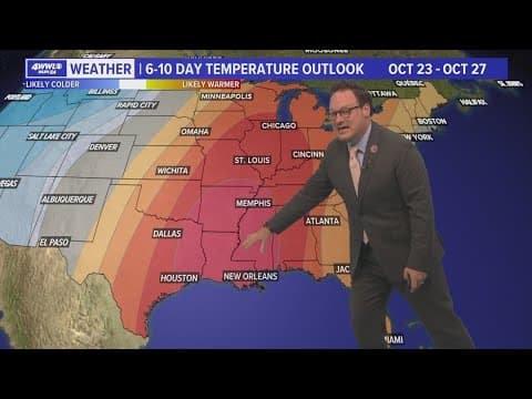 Weather: Very pleasant rest of the week