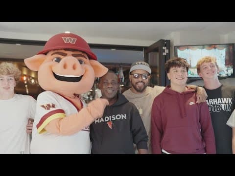 High schoolers who gifted custodian with dream car get their own surprise from the Commanders