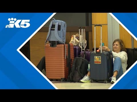 No timetable for things returning to normal at SEA Airport