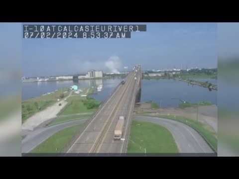 Fire at Biolab chemical plant in Lake Charles