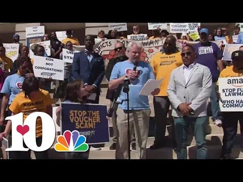 East Tennesseeans travel to Nashville to protest school voucher bill