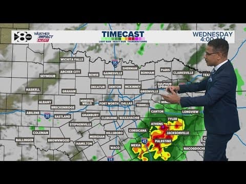 DFW Weather: Storms move out of North Texas