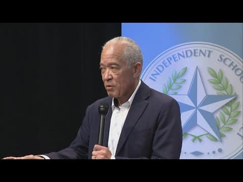 HISD Superintendent Mike Miles gives update on first-day-of-school issues