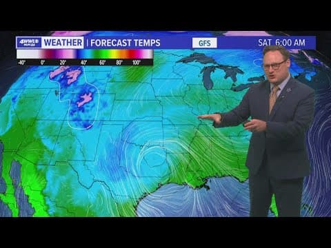 Weather: Returning moisture and needed rain
