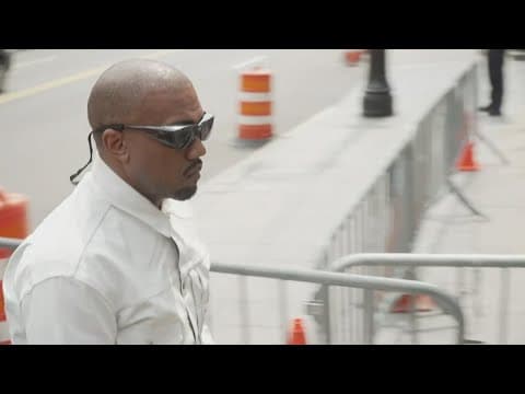 Kanye West attends Sean Diddy Combs trial