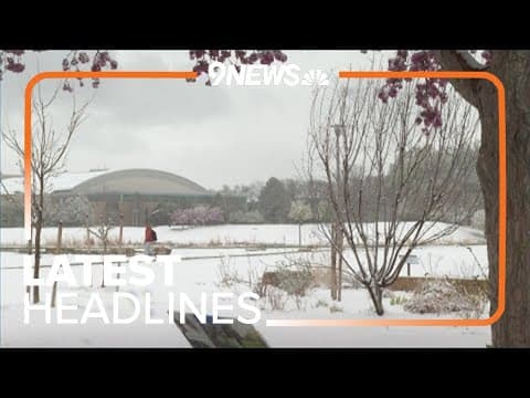 Latest Headlines | Snow snarls traffic, delays flights in Colorado Friday