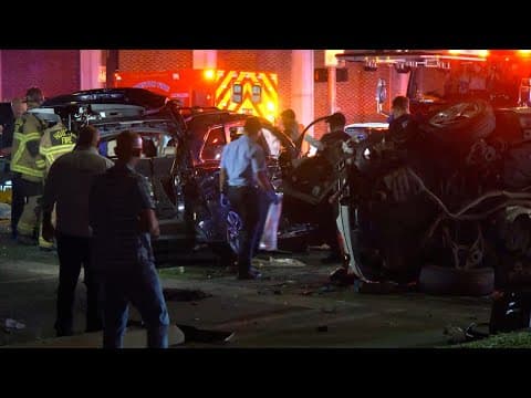 Texas DPS update: Several hurt after chase ends in multiple crashes in west Houston