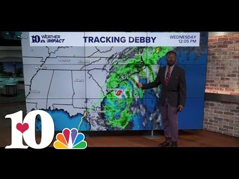 Weather Wednesday: Tracking Debby