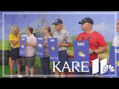 Aug. 27 KARE 11 Fan Fair Forecast